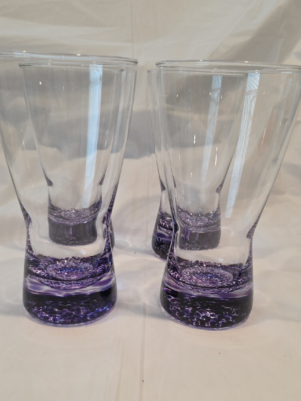 4 Denby Storm 17oz Tumbler in purple Discontinued Pattern